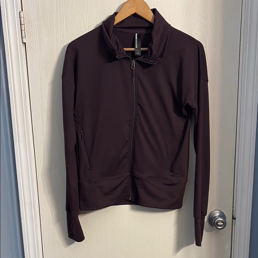 Mondetta Women's Dark Purple Bomber Jacket